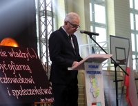 Przemowa starosty przysuskiego Mariana Niemirskiego podczas Spotkania Noworocznego Samorządowc&oacute;w.