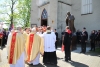 Poświęcenie Pomnika Świętego Jana Pawła II w Gielniowie połączone z powiatowymi obchodami Dnia Strażaka.