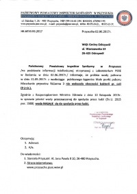 Brak bakterii coli!!