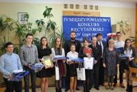 IV Międzypowiatowy Konkurs Recytatorski &bdquo;W kręgu poezji lwowskiej i kresowej&rdquo;