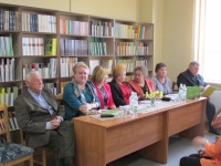 Promocja książki pt."Wzrastanie"  w Powiatowej Bibliotece Publicznej w Przysusze.