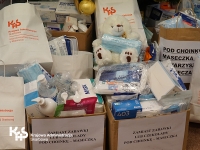 Mazowiecka KAS przekazała środki ochrony osobistej potrzebującym dzieciom
