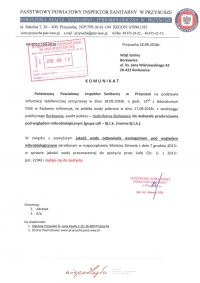 Woda zdatna do spożycia.