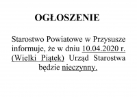 OGŁOSZENIE