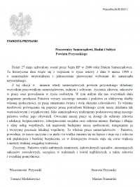 Życzenia z okazji Dnia Pracownika Samorządowego.