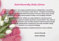NAJLEPSZE ŻYCZENIA DLA WSZYSTKICH PRACOWNIK&Oacute;W SŁUŻBY ZDROWIA