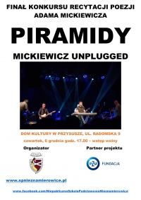 Finał Konkursu Recytacji Poezji Adama Mickiewicza - 6 Grudnia 2018 r.