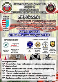Zaproszenie na obchody -  Rawicz 2025