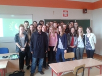 Wolontariusze z AIESEC w Przysusze