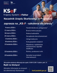 Trwają szkolenia KSeF.