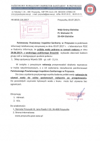 Bakteria Coli!! Wodociąg Brzezinki!!