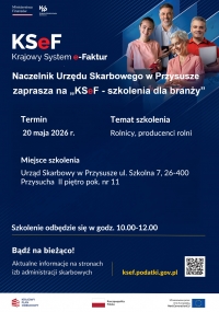 Zaproszenie na szkolenie KSEF