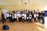 Stypendnia w Zespole Szk&oacute;ł Nr 1 im. Jana Pawła II w Przysusze wręczone.