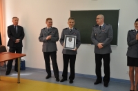 Pożegnanie Komendanta Powiatowego Policji odchodzącego na emeryturę
