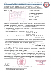 Bakteria coli - ostrzeżenie