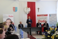 Kandydat na Prezydenta- Andrzej Duda spotkał się z mieszkańcami Powiatu Przysuskiego