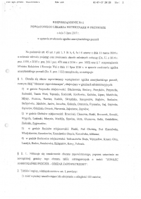 ROZPORZĄDZENIE POWIATOWEGO LEKARZA WETERYNARII