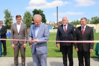 Otwarcie boiska w Odrzywole - wideo