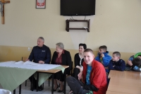 Spotkanie Policji w Młodzieżowym  Ośrodku Socjoterapii  w Goździkowie