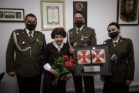 Niezwykłe spotkanie Dow&oacute;dcy 6 MBOT z c&oacute;rką rtm. Witolda Pileckiego