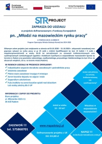 Projekt - "Młodzi na mazowieckim rynku pracy"