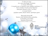 Marszałek Senatu RP Stanisław Karczewski przesyła życzenia
