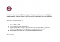 Szczepienia - Informacja