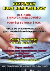 ZAPROSZENIE NA KURS KOMPUTEROWY